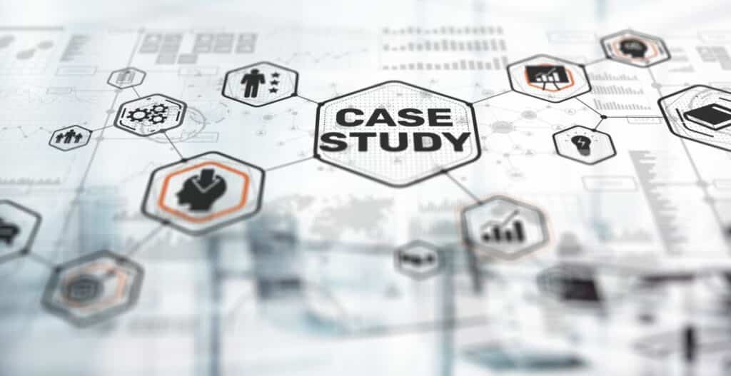 case study education concept. study online e learning